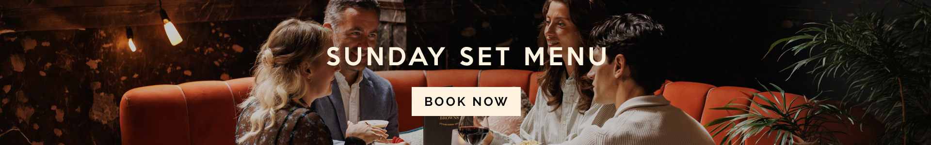 Sunday Service: Sunday Lunch Menu | [outlet]